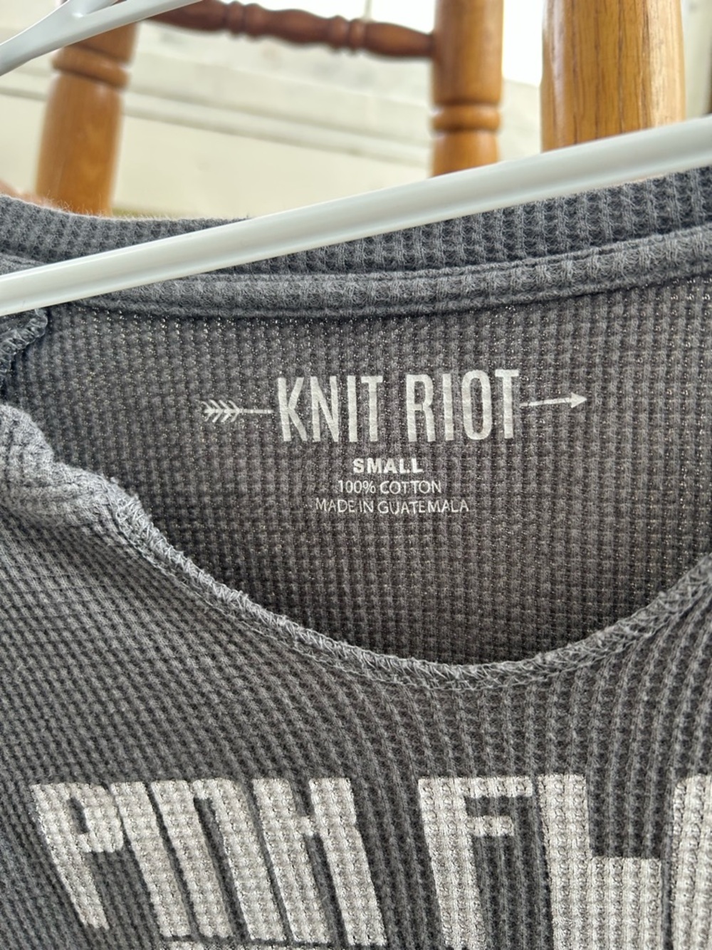 Pink Floyd “Knit Riot” Waffle Knit Tee - Picture 2 of 3